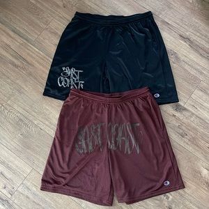 EAST COAST X CHAMPION MENS SHORTS